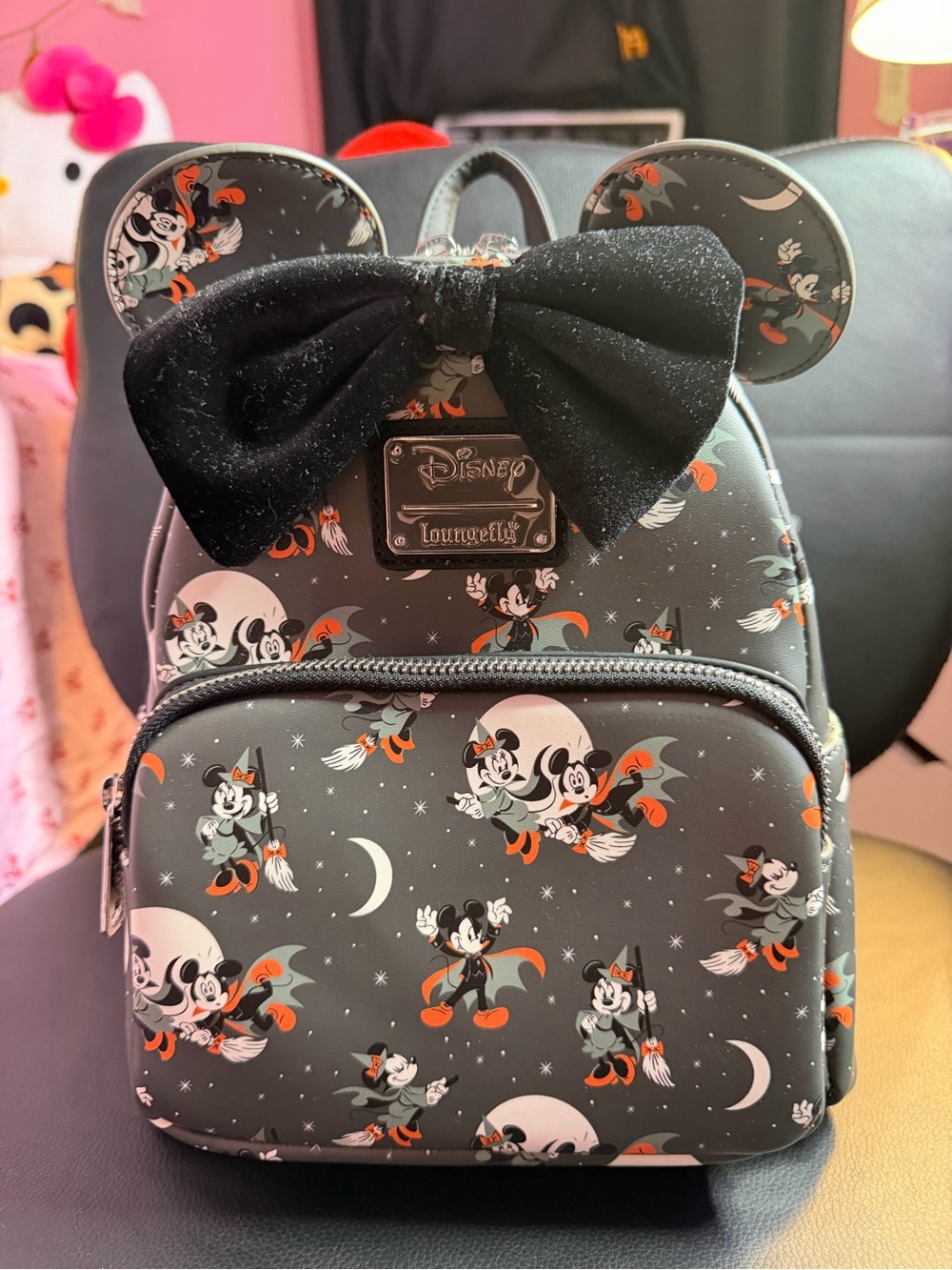 Loungefly Disney collab Mickey & Minnie Mouse Halloween Mini Backpack